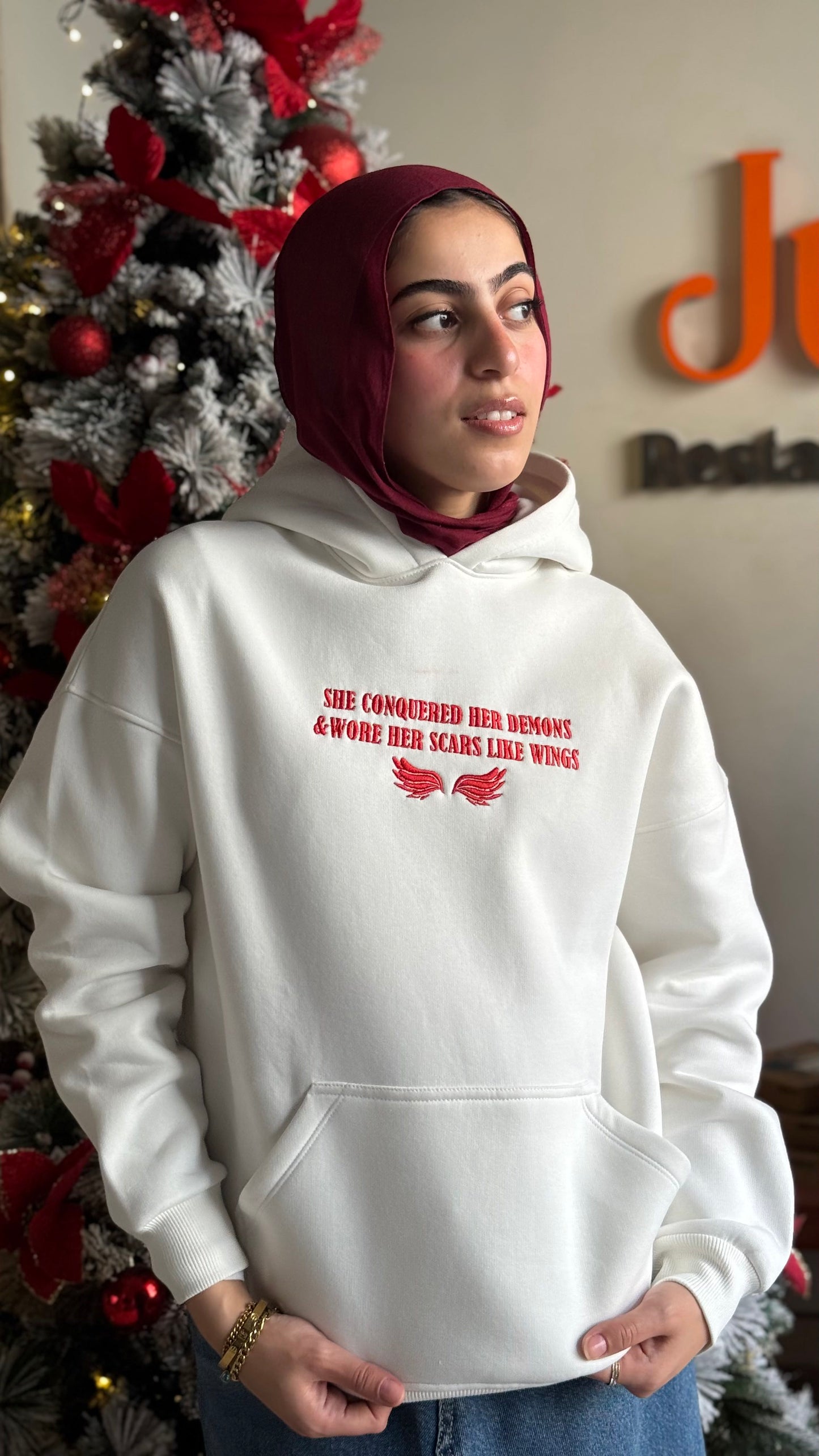 Conquered her Demons Hoodie