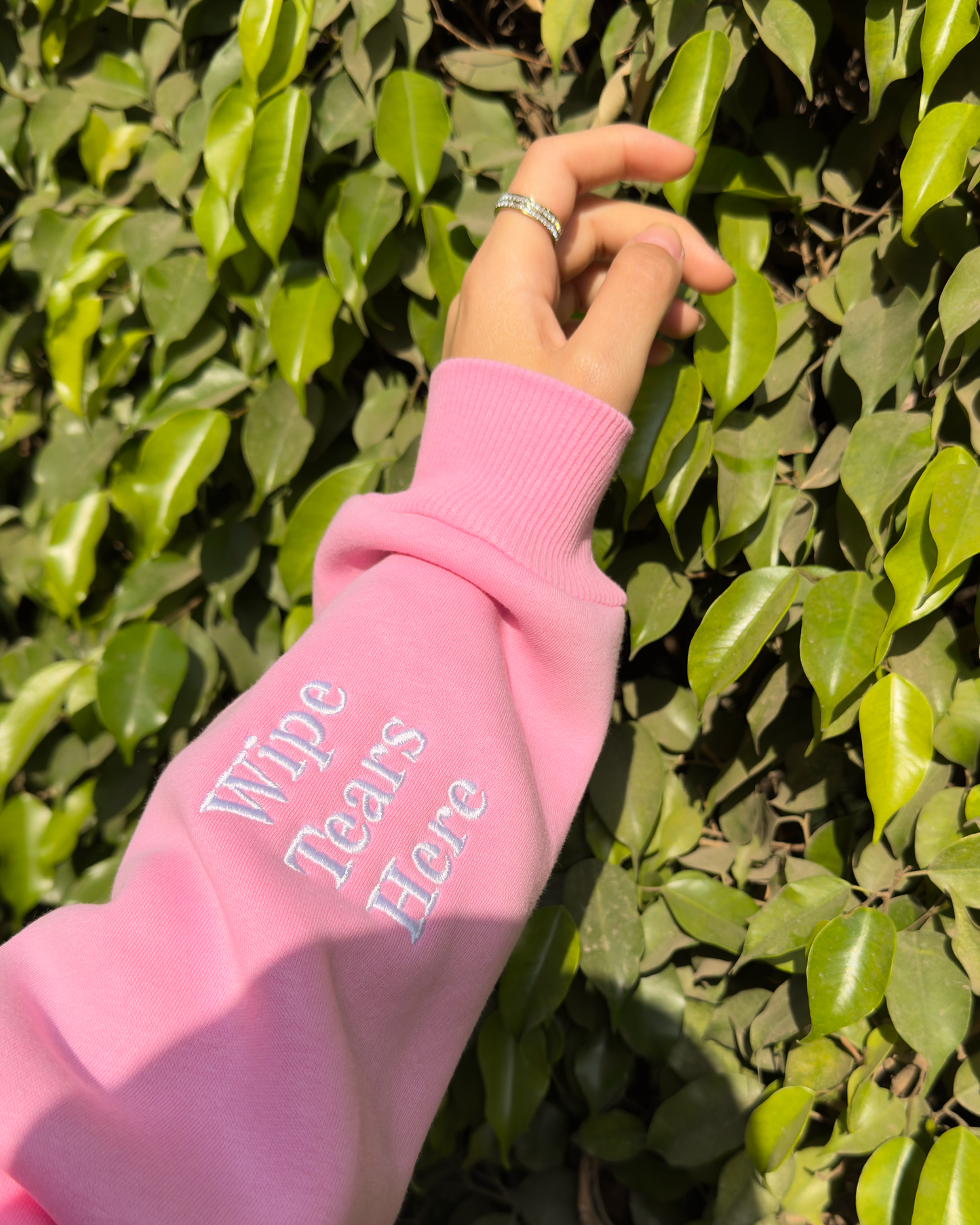 Wipe Tears Oversize Hoodie