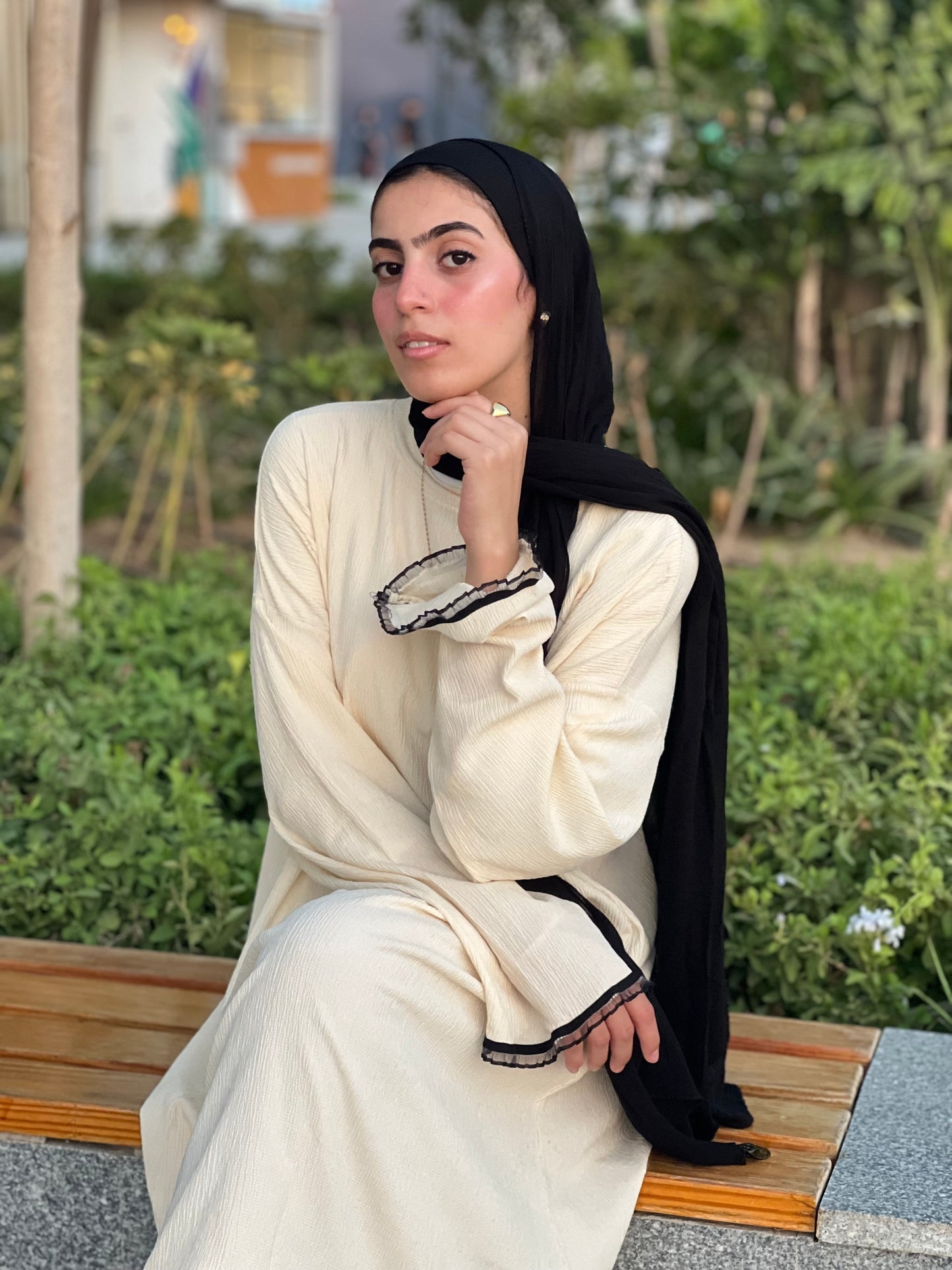Basic Beige Dress