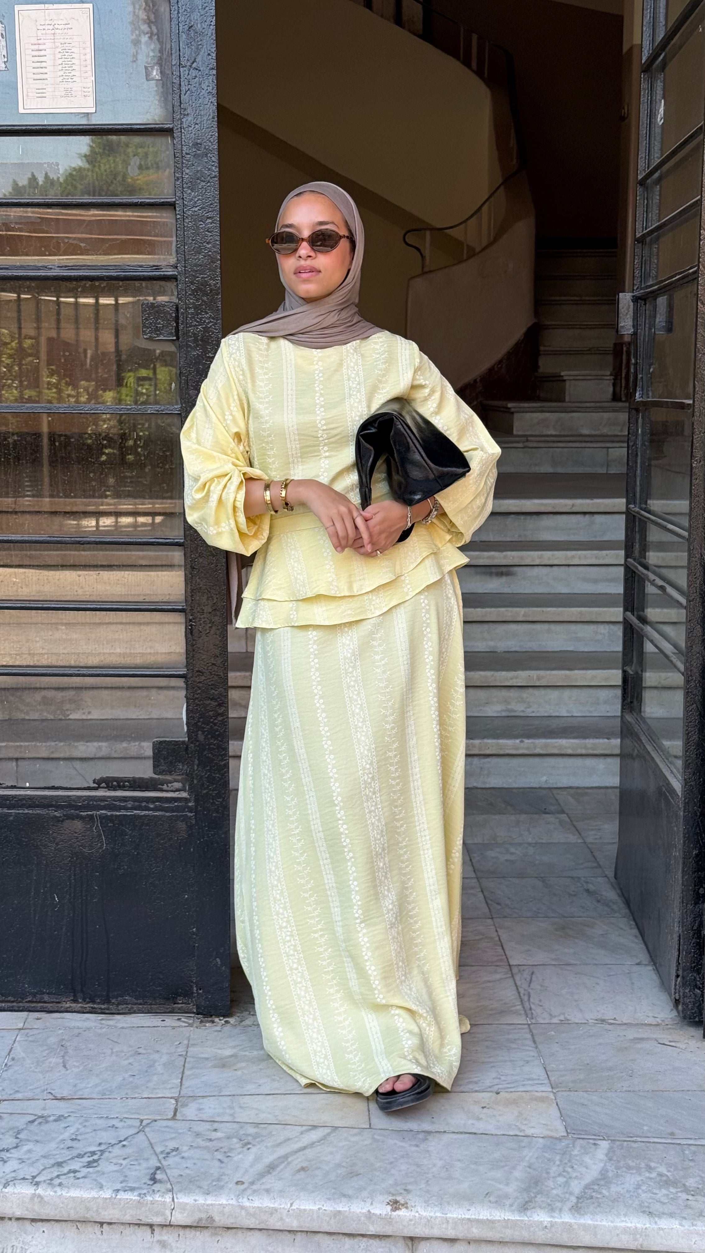 Linen Dress | Butter Yellow