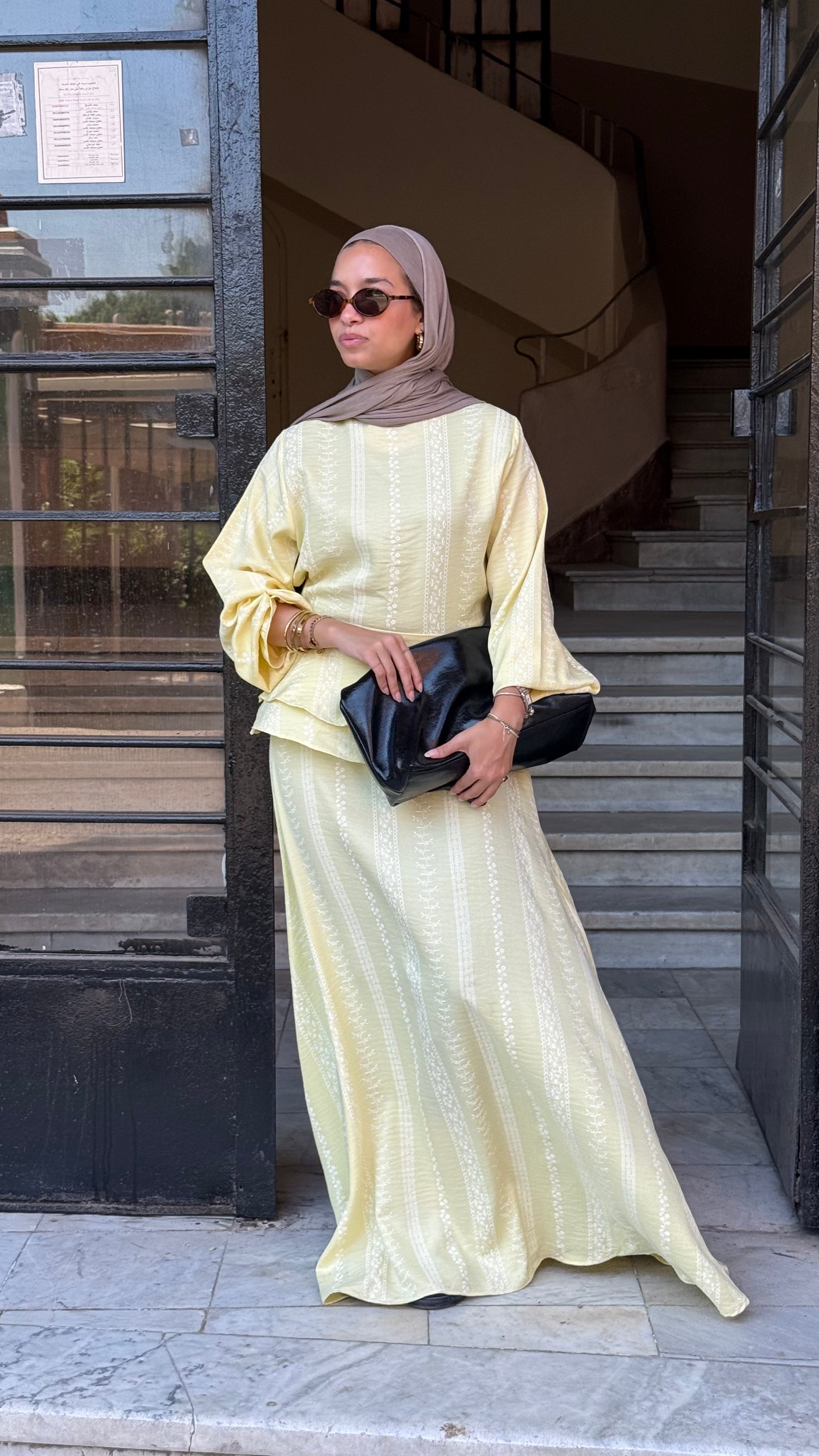Linen Dress | Butter Yellow