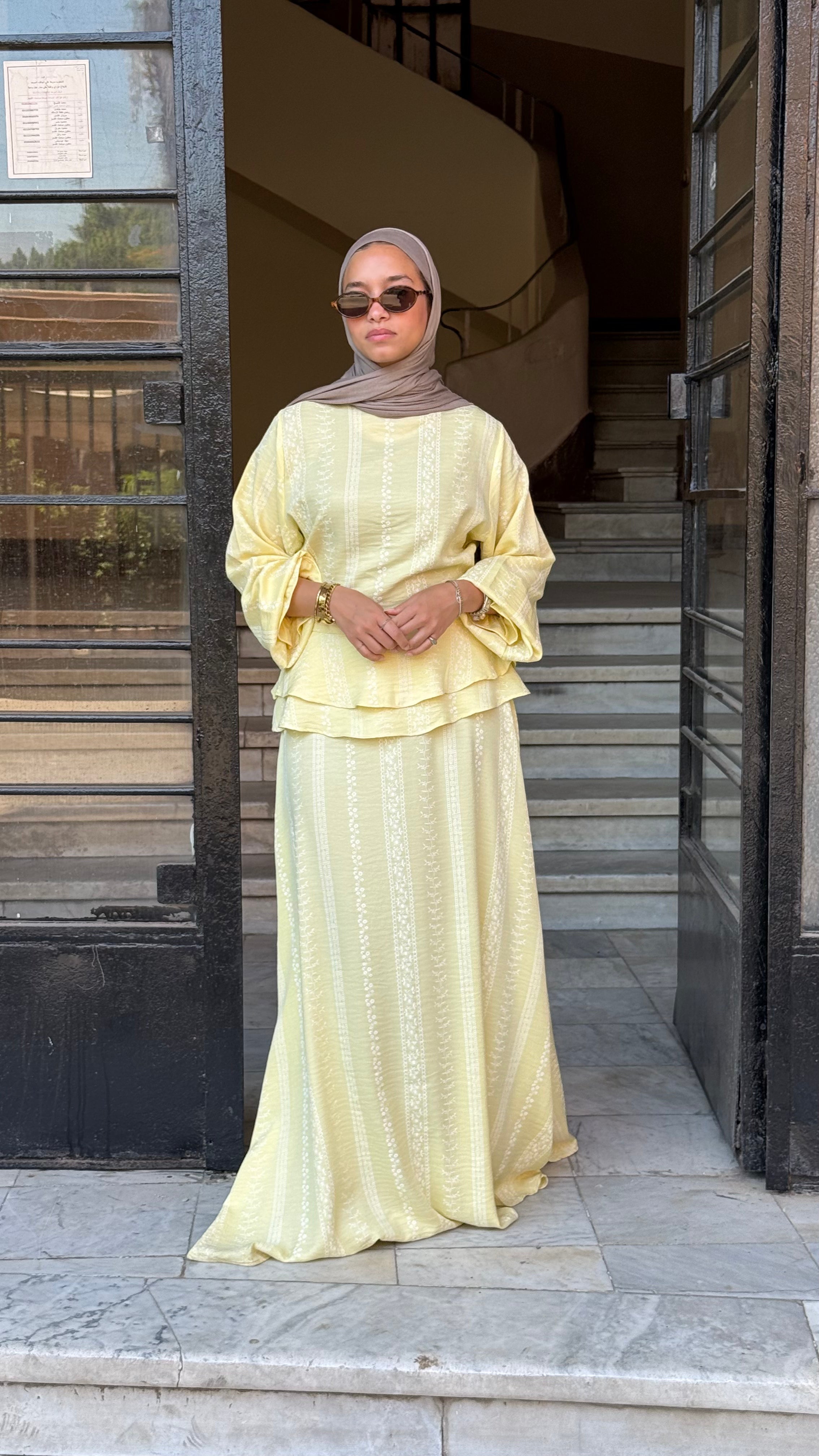 Linen Dress | Butter Yellow
