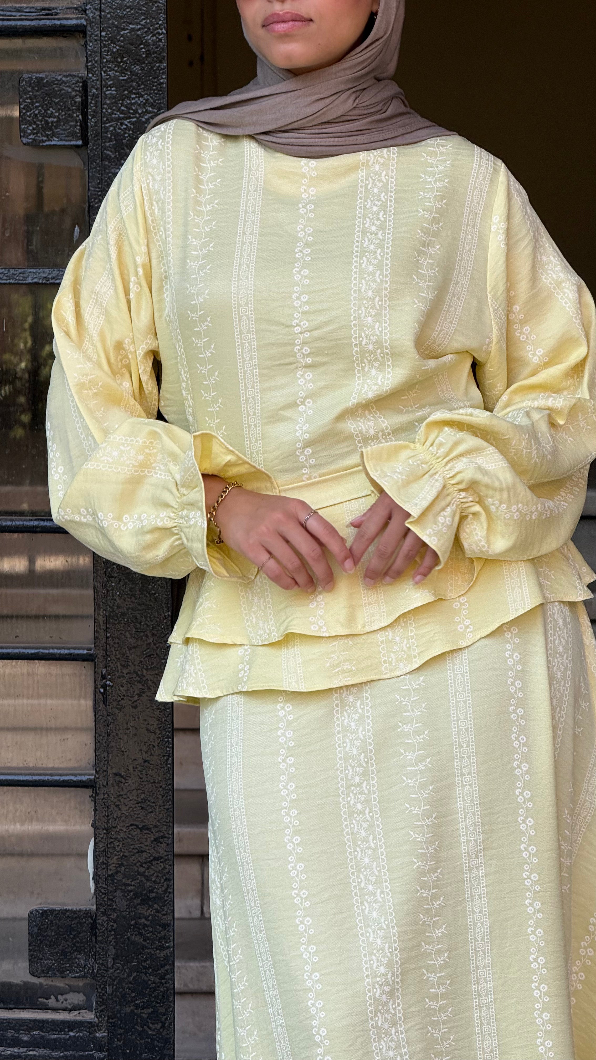 Linen Dress | Butter Yellow