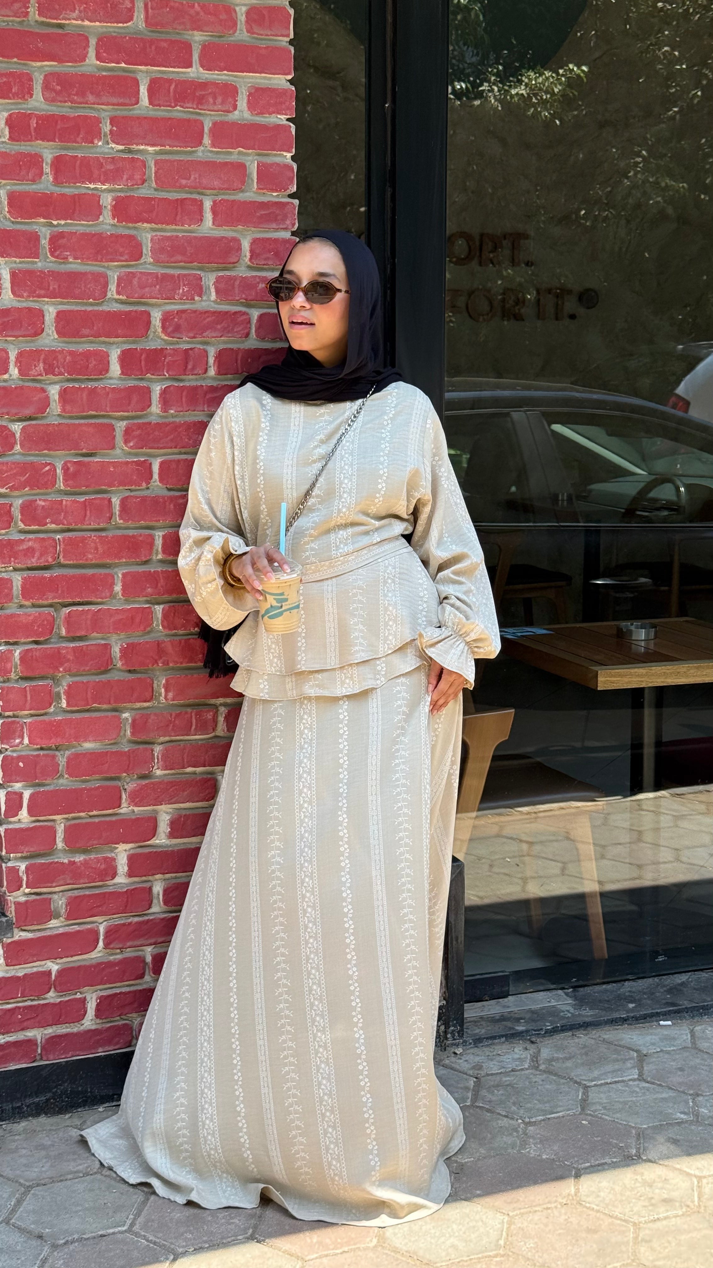Linen Dress | Beige