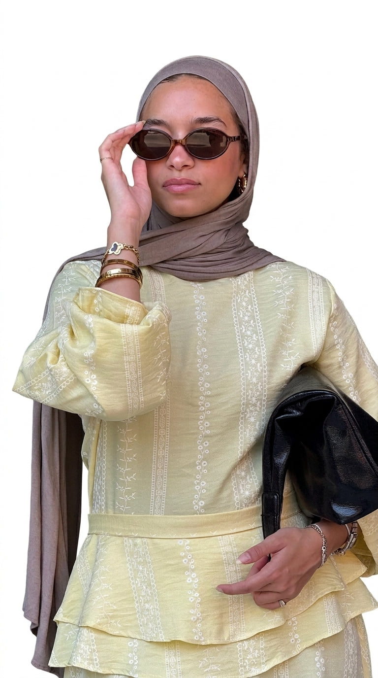 Linen Dress | Butter Yellow